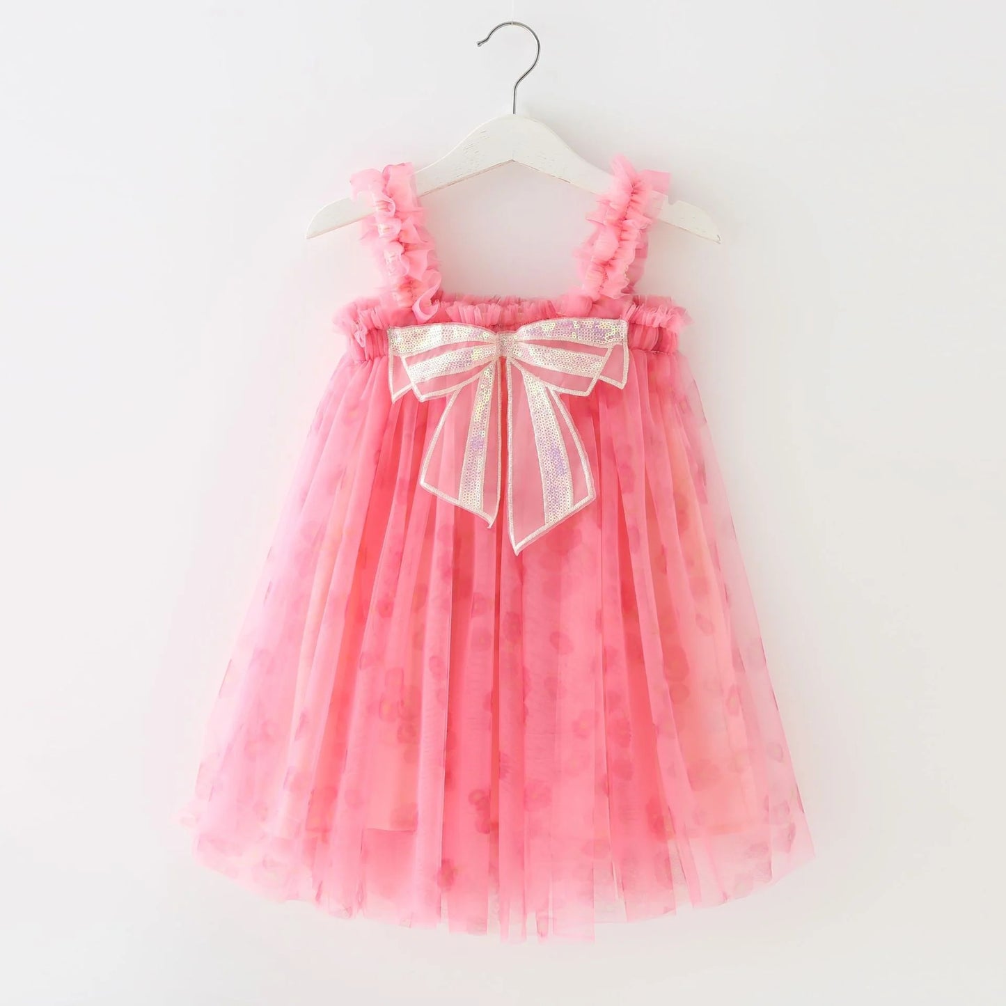 Children's Tulle Bow Dress