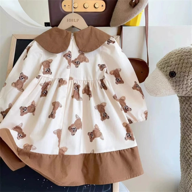 Lace Children's Dress Teddy Bears