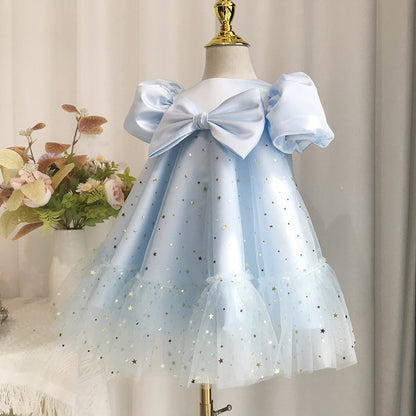 Children's Dress Lace Stars