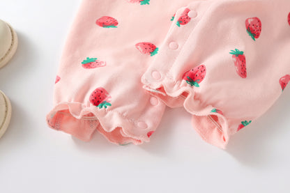 Strawberry Shortcake Girls' Jumpsuit