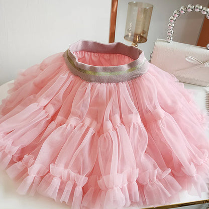 Children's Tulle Skirt Plíssadinha