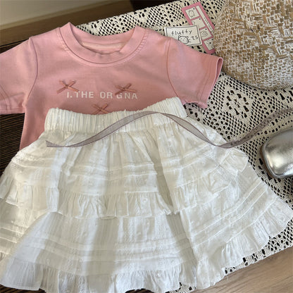 Girls' Infant Set Bows Skirt