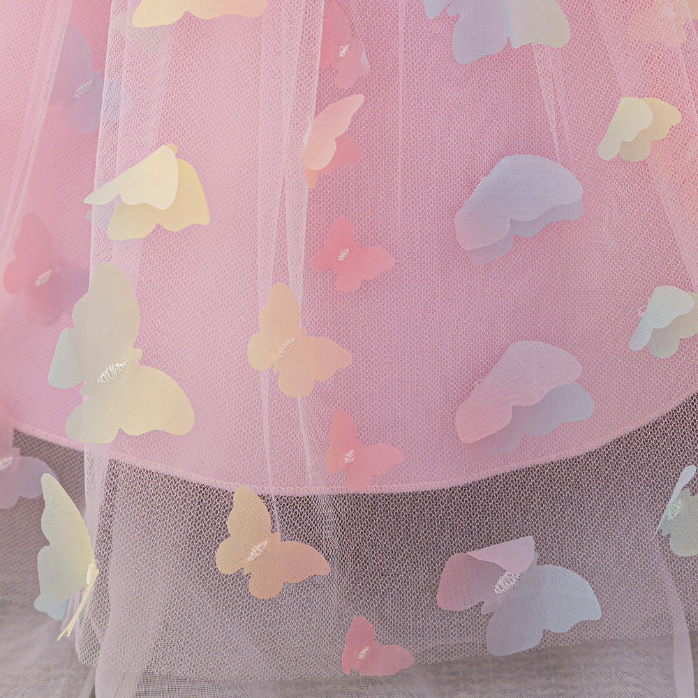 Tulle Dress Colorful butterflies