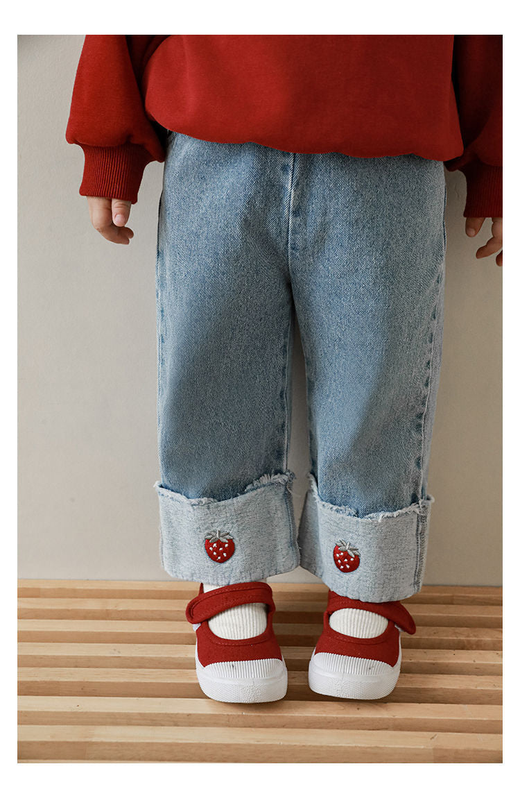 Strawberry Shortcake Girls' Jeans Pants