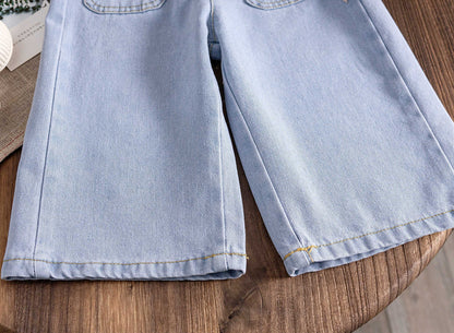 Children's Jeans Pants with Bows