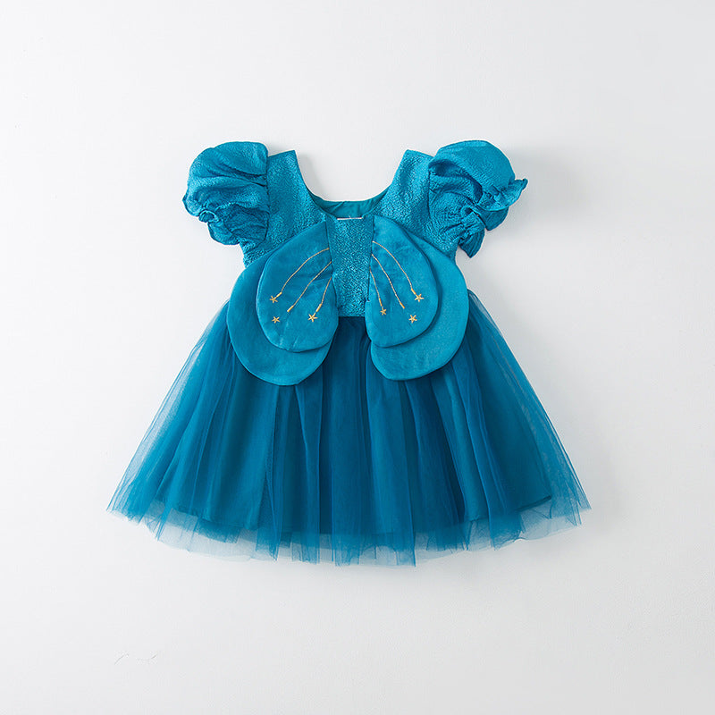 Children's Tulle Wings Little Stars Dress