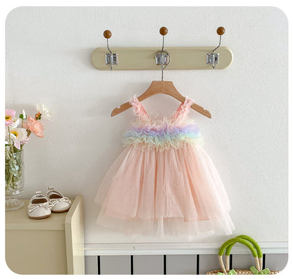 Children's Tulle Colors Dress