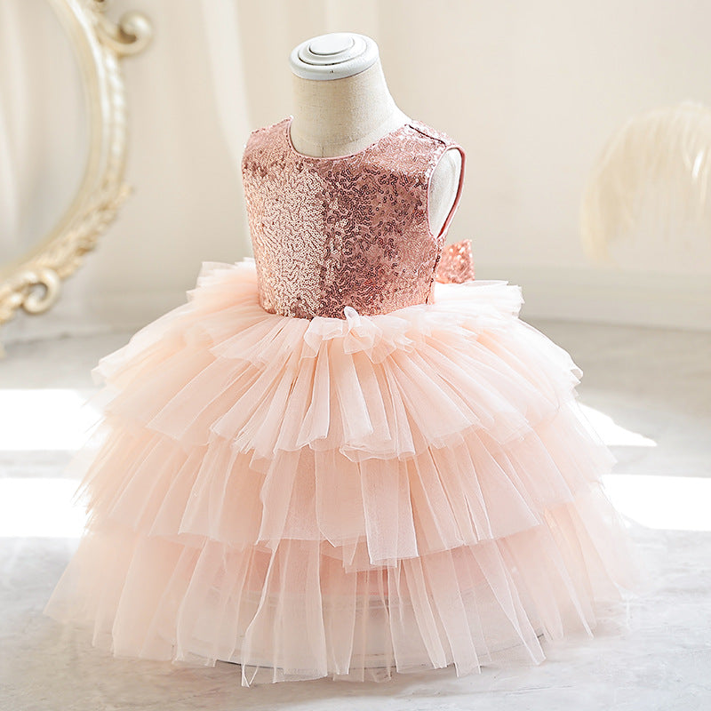 Sequin Children's Party Dress