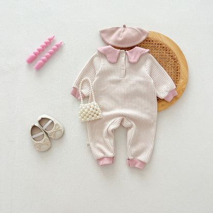 Infant Girl's Jumpsuit Flower