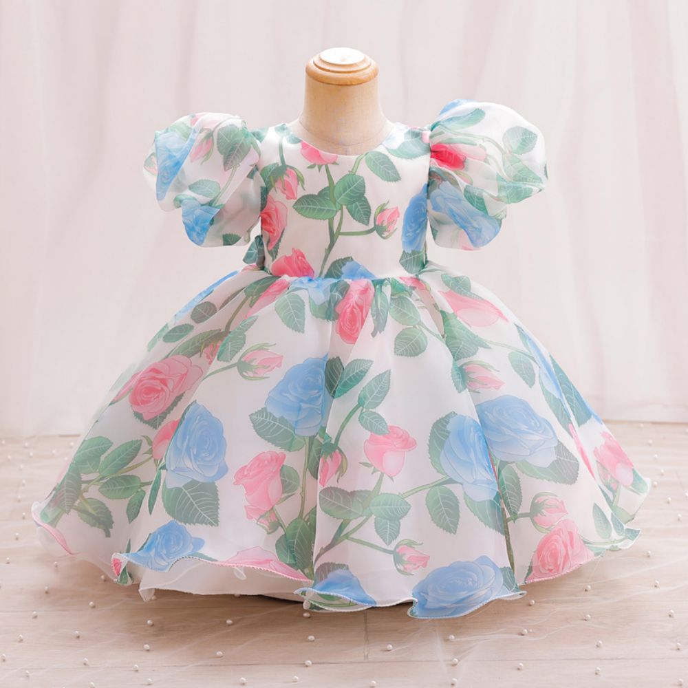 Floral children's party dress