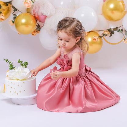 Little Flowers Children's Party Dress