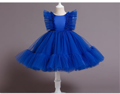 Vestido Infantil De Festa Tule Bufante