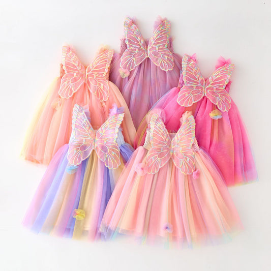 Children's Dress Colors and Flowers