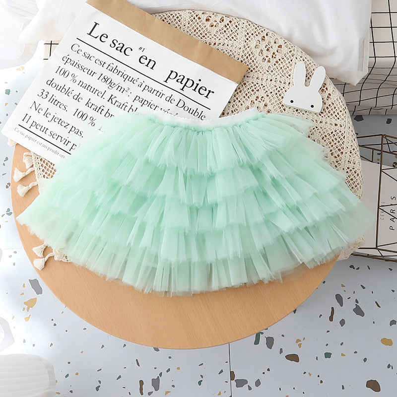 Layered Tulle Children's Skirt