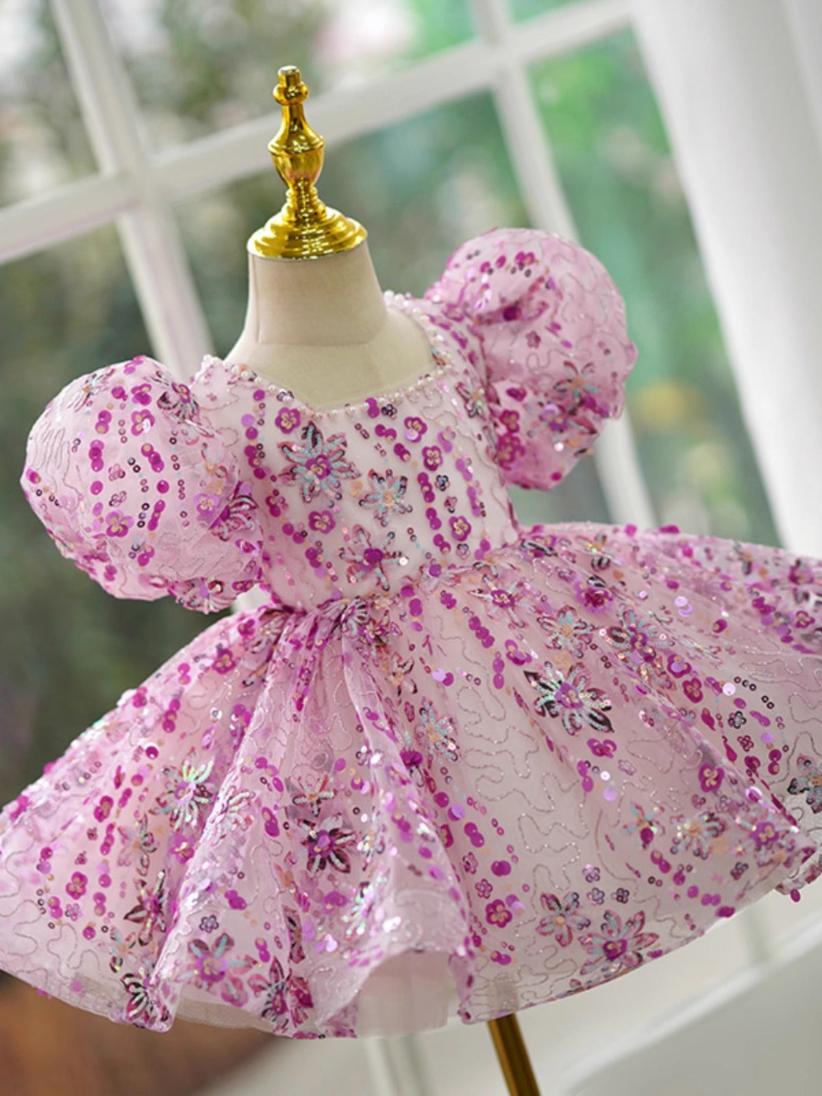 Children's Party Dress Pedrarias Flores