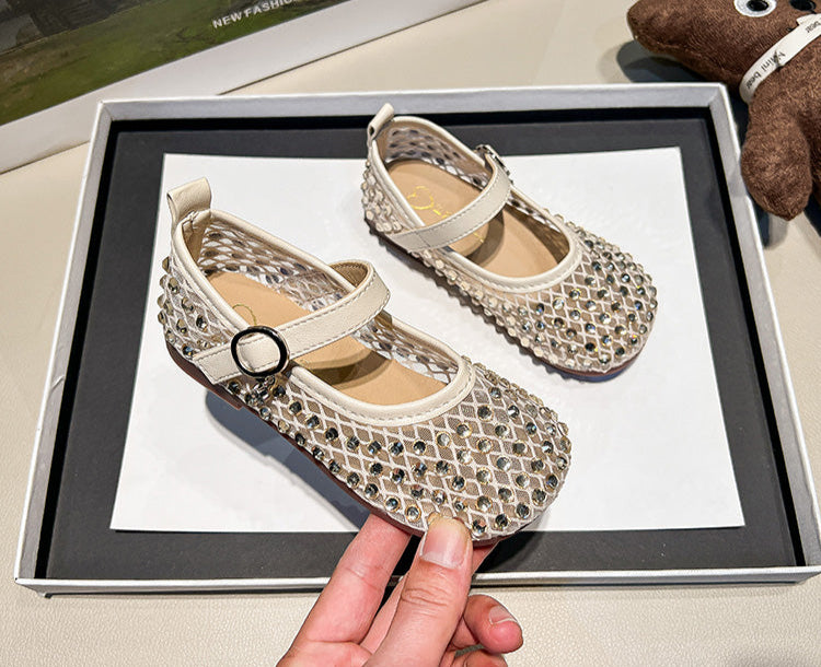 Girls' Rhinestone Shoes