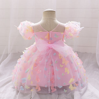 Tulle Dress Colorful butterflies