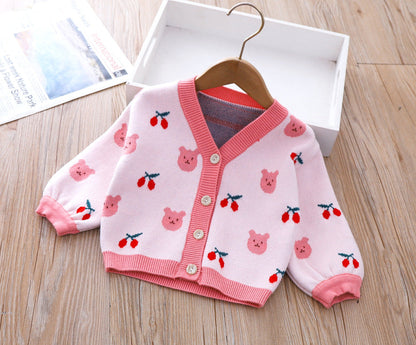 Girls' Bunny and Cherry Children's Set