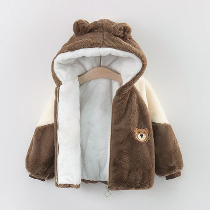 Children's Plush Teddy Bear Coat