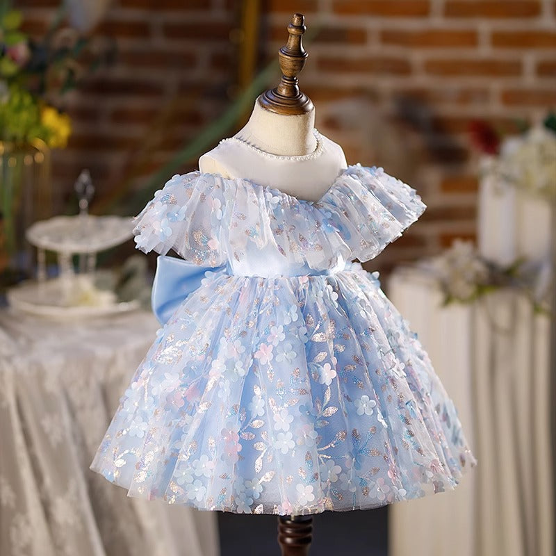 Children's Party Dress butterflies