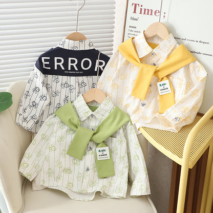 Children's Set 3 Pieces Shirt and Jeans