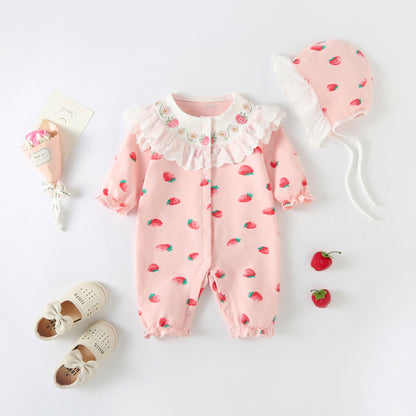 Strawberry Shortcake Girls' Jumpsuit