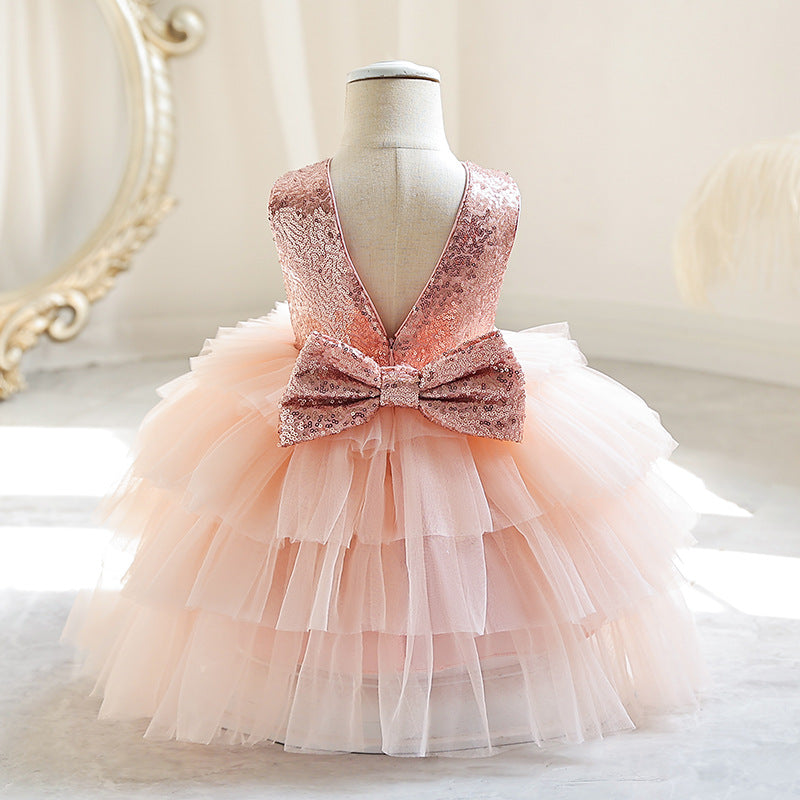 Sequin Children's Party Dress