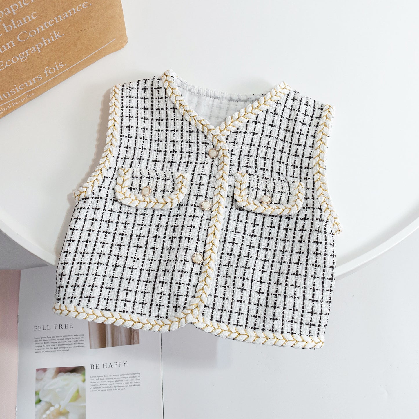 Women's Tweed Children's Vest