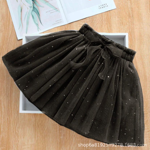 Tulle Skirt with Star Bow