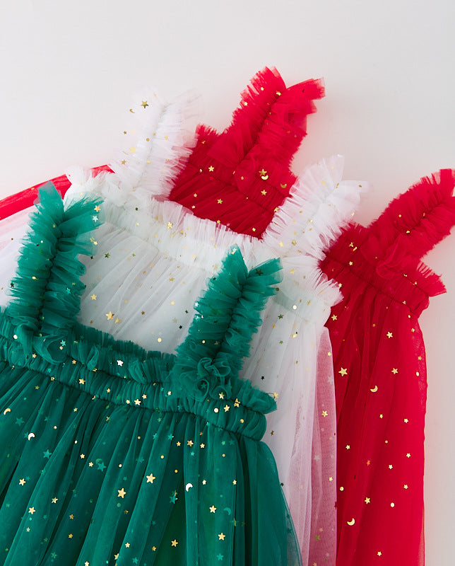 Children's Tulle Stars Dress