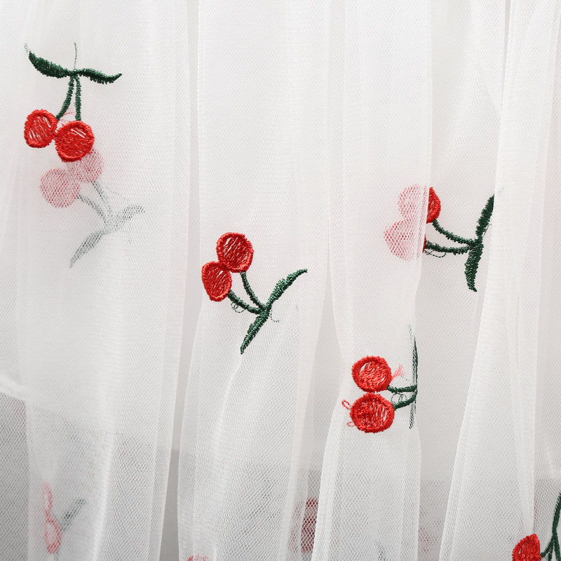 Children's Skirt Cherries Tulle