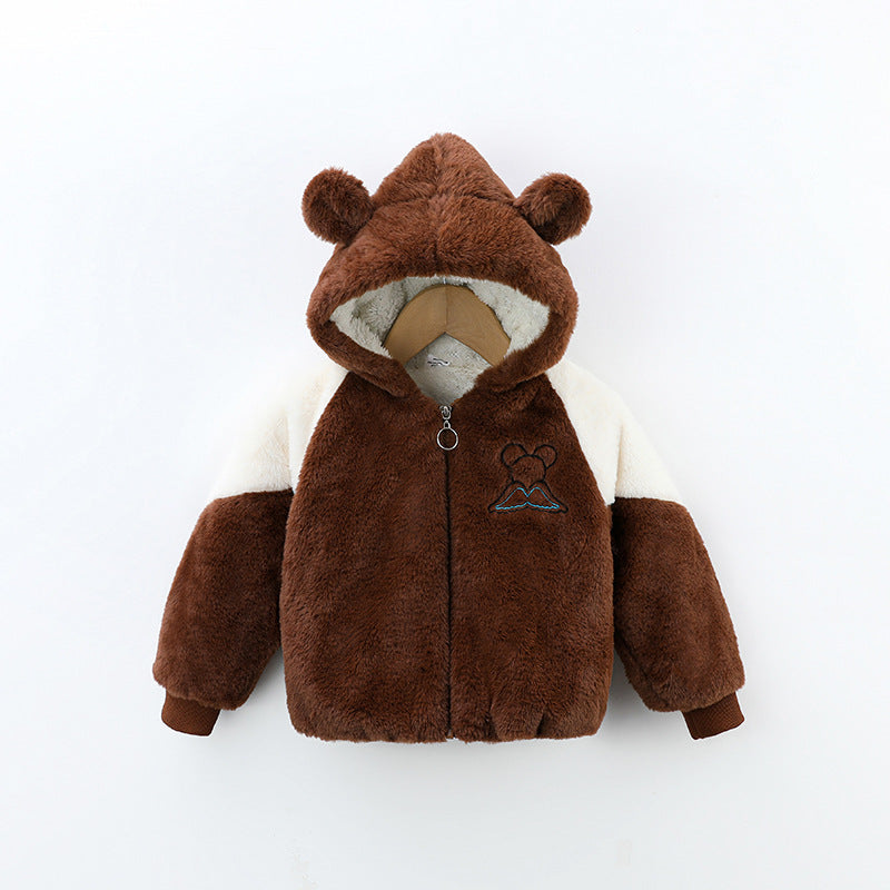 Children's Plush Fleece Asinha Jacket