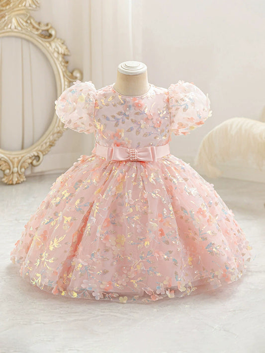 Children's Flower Party Dress