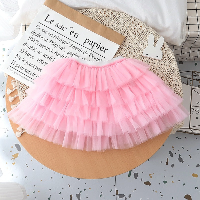 Layered Tulle Children's Skirt