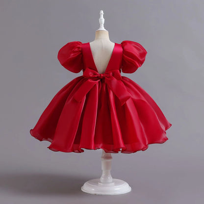 Children's Party Dress Bow