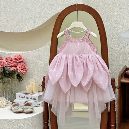 Pink Fairy Children's Party Dress
