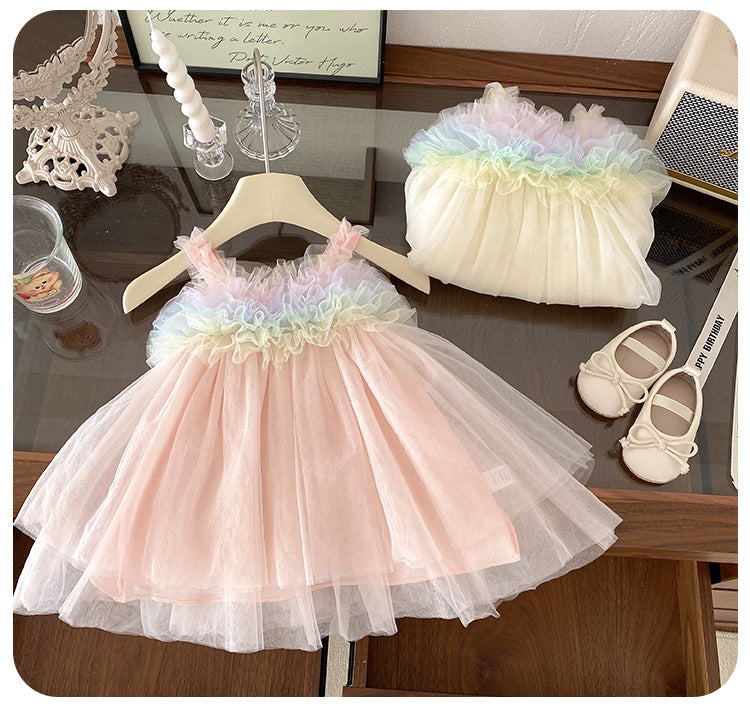 Children's Tulle Colors Dress