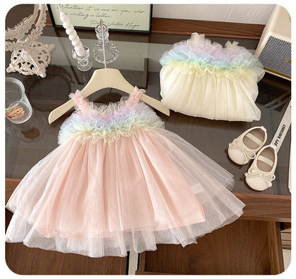 Children's Tulle Colors Dress