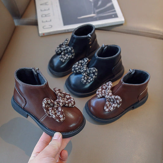 Girls' Bow Boots
