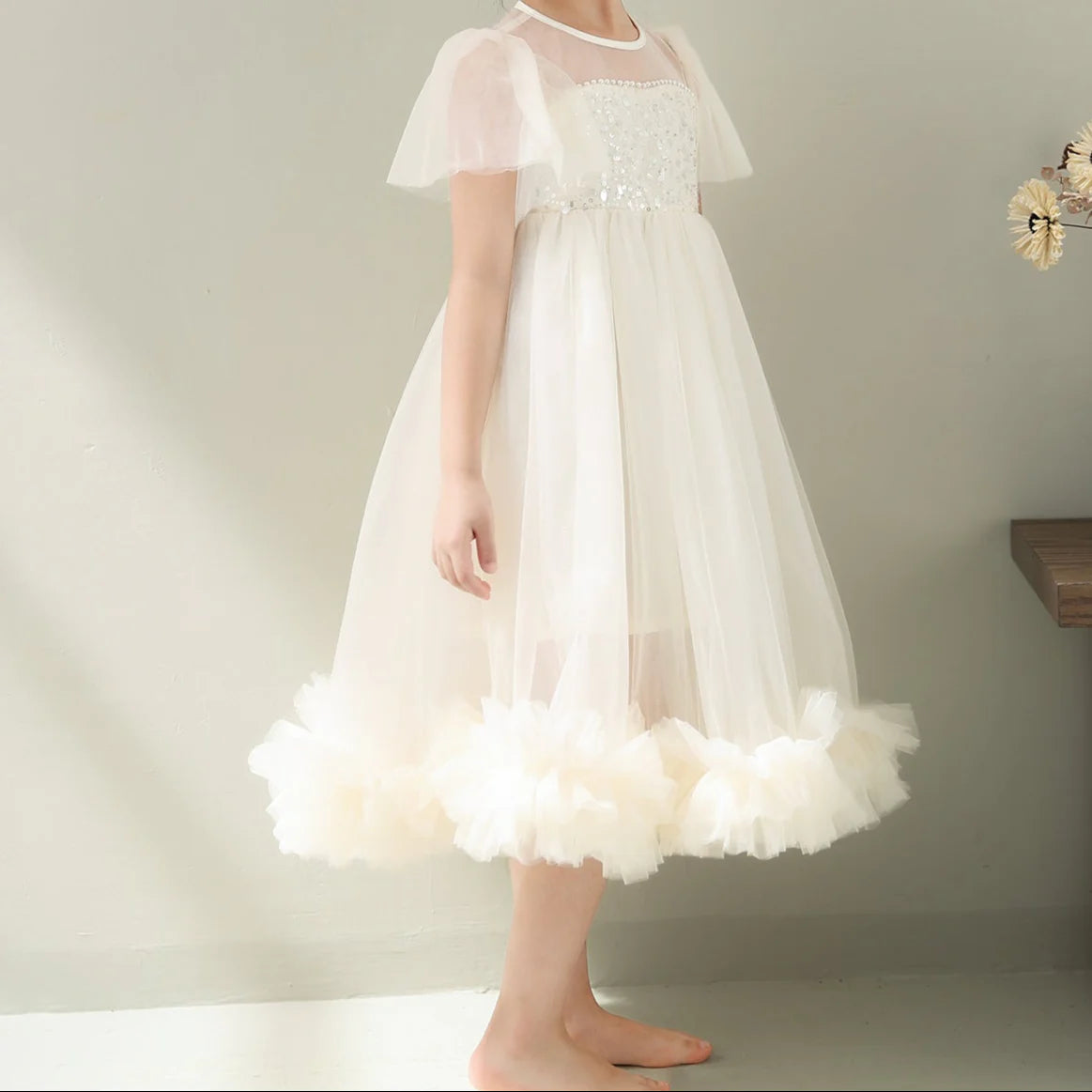 Children's Party Dress Tulle and Sparkles