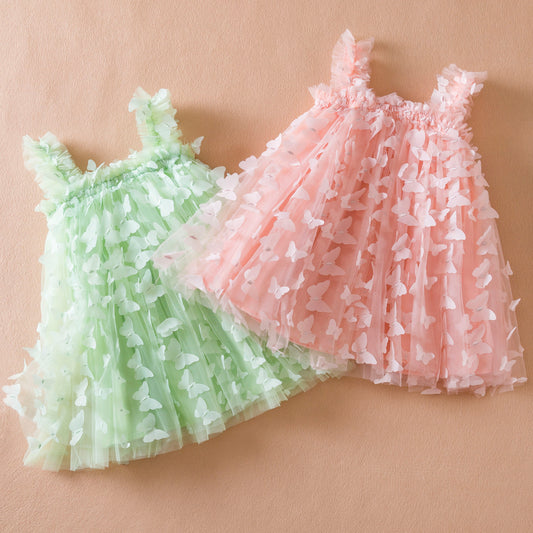 Children's Tulle Dress Butterflies