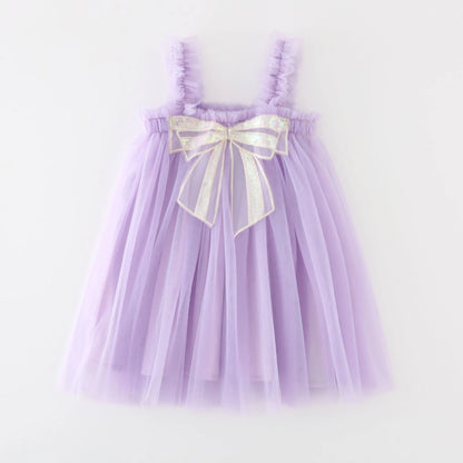 Children's Tulle Bow Dress