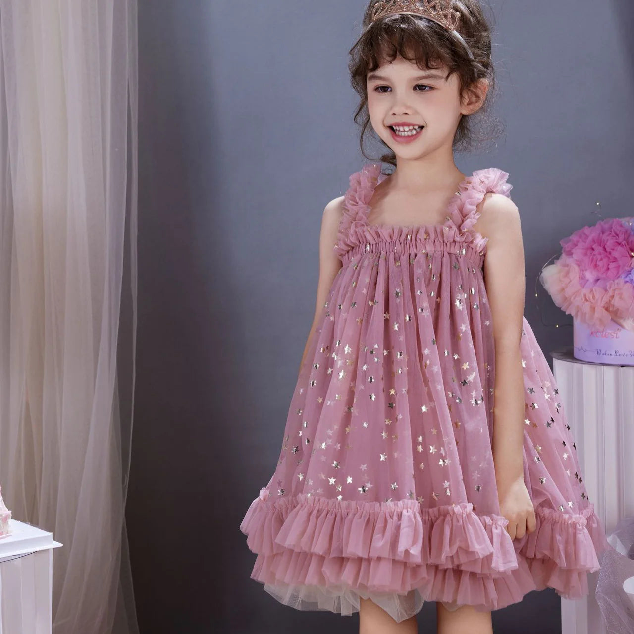 Infant Tulle Star Dress