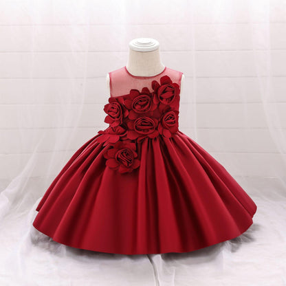 Little Flowers Children's Party Dress