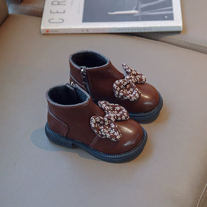 Girls' Bow Boots