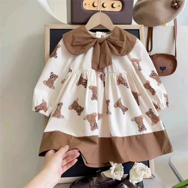 Lace Children's Dress Teddy Bears