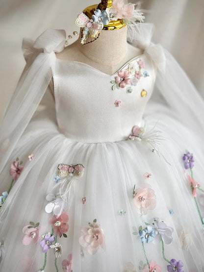 Enchanted Flowers Children's Party Dress