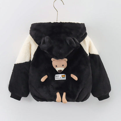 Children's Plush Teddy Bear Coat