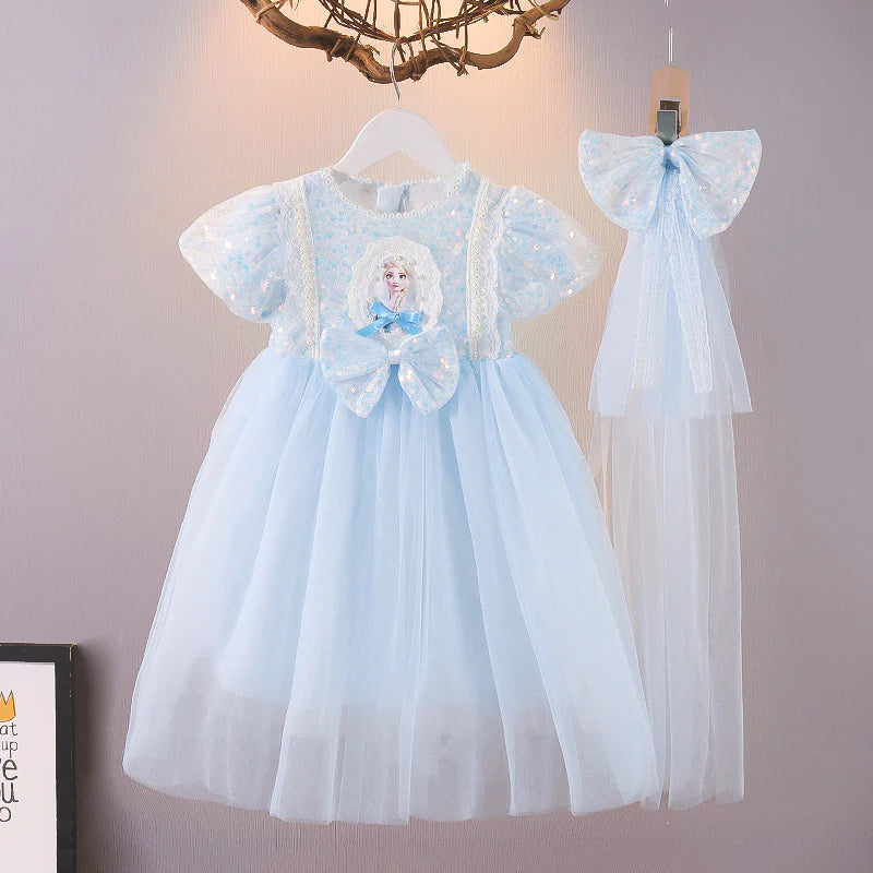 Frozen Tulle and Sequins Children's Dress