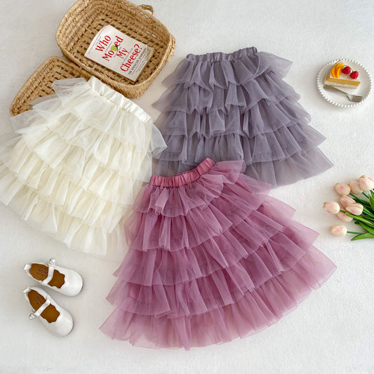 Layered Tulle Children's Skirt